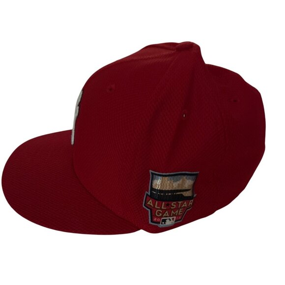 New Era New York Yankees 2014 All Star Game Red 59Fifty Official On Field Cap - Picture 2 of 8